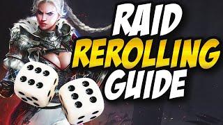 How to Reroll in Raid: Shadow Legends | Start Over/Multi-Accounts in Raid!