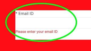 Enter Your Email ID Ka Matlab kaya Hota hai | 2023