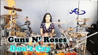 Guns N' Roses - Don't Cry drum cover by Ami Kim (#70)