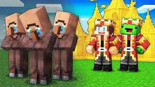 Mikey and JJ Became KINGS and Kick Villagers Out in Minecraft (Maizen)