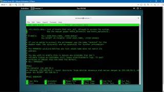 PENJELASAN & TUTORIAL : MODUL 5 KONFIGURASI FIREWALL (TCP WRAPPER)