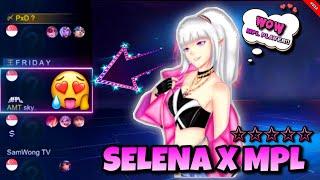 I MET A MPL PLAYER IN PUBLIC RANKED GAME.. | SELENA SITUATIONAL TIPS & TRICKS | TUTORIAL SELENA | ML