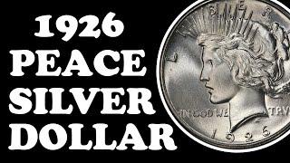 1926 Peace Dollar Guide - VAMs, Values, History, and Errors