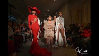 Lisa Nicole Collection runway show at Rolls Royce Manhattan at NYFW 2023