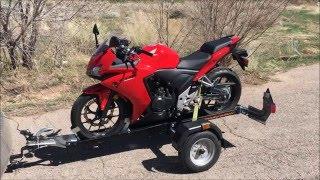 Complete Motolug Motorcycle Trailer Review in the USA