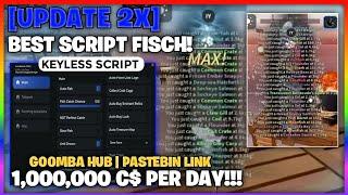 [UPD 2X] Fisch Script *PASTEBIN* Auto FARM (Goomba Hub) DUPE (No Progress Reset) | Mobile Scripts