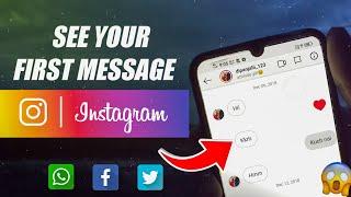 How to see the First Message on Instagram in 2024 (Auto Scroll)