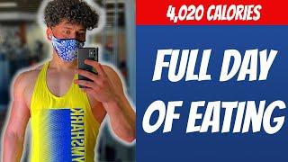 How I Build Muscle in Med School | Full Day of Eating (4,020 calories)