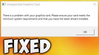 How To Fix Epic Games Launcher Unsupported Graphics Card Error | 2 Methods