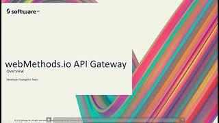 API Gateway & Basics Overview | webMethods.io API Gateway