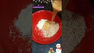 Christmas special Sweet ‍| Easy Snacks Ideas | Aaliyah's cook'in #shorts