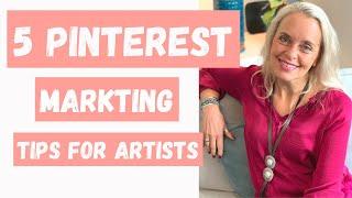 Artist's Pinterest Strategy For 2023 (My 5 top tips for success).