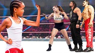 Karate Kid vs Roman Reigns, Ronda Rousey & The Great Khali