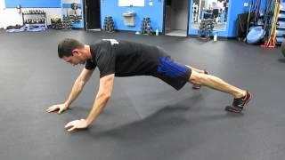 Plank Walk Out Exercise