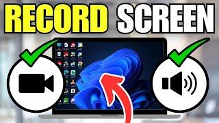 How To Record Laptop Screen With Video & Audio