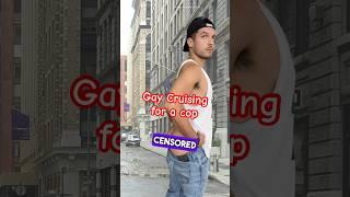 Looking for a gay cop to hook up with #gay #gaymer #gaycomedy #gayguys #gays