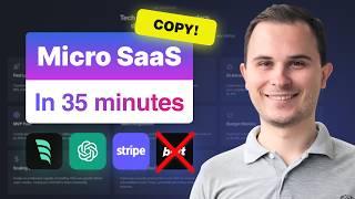 WOW! I Build Micro SaaS App with AI in 35 min (Windsurf AI, Stripe, OpenAI)