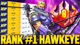 The RANK #1 HAWKEYE In The World! 55 KILLS!? | Marvel Rivals Eternity Pro Tips & Breakdown Eternity