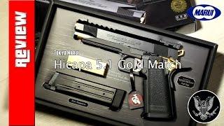 Airsoft review! Tokyo Marui Hicapa 5 1 Gold Match