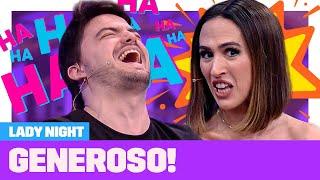 Felipe Neto e Tatá Werneck mostram que são MESTRES no improviso  | Lady Night | Humor Multishow