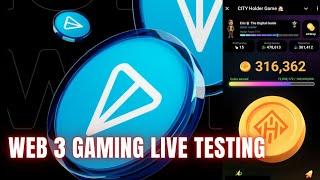 Ton Network Web 3 Gaming Test 3 New Games That Earn Crypto As You Play