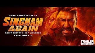 Singham Again - Trailer Tomorrow |Ajay Devgn | Akshay |Ranveer | Deepika | Kareena | Rohit Shetty