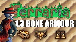 Bone|Fossil Armour Terraria 1.3 - THROWING BUFFS! NEW ARMOUR (Terraria item Tutorial)