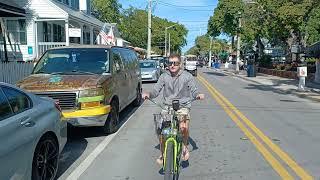 A long scooter ride through Key West, Florida