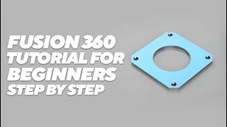 Autodesk fusion 360 tutorial for beginners| Part modeling Exercise tutorial|2020