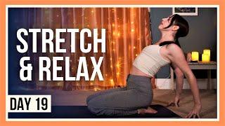 15 min Evening Yoga Stretches – Day #19 (EVENING YOGA FLOW)