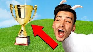 I Got EVERY TROPHY in GOATVILLE! (Goat Simulator Remastered)