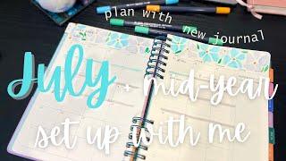 【journaling】July + Mid-year set up with me