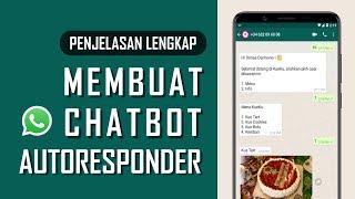 Cara membuat bot whatsapp balas pesan otomatis (autoresponder)