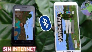 Como jugar Minecraft con amigos Multijugador Bluetooth sin Internet (Android & ios)