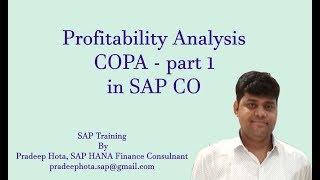 Profitability Analysis in SAP CO - Part 1 | Costing Based COPA | Account Based COPA | SAP CO