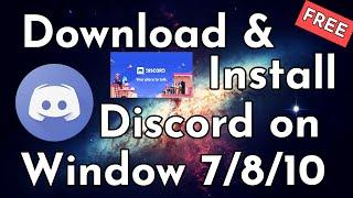 How to Download and Install Discord on Windows 7/8/10 | 2021