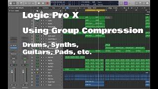 Logic Pro X - How To Use Group Compression