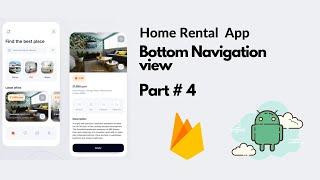 Bottom Navigation View |  Home Rental APP  Android