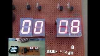 Embedded Project : Count Down Timer Using 8051 Family Microcontroller