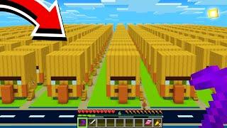 Ik Bouw Een DORP VAN VILLAGERHOOFDEN In Minecraft Survival! (Contentveen)