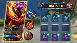 INI DIA BUILD ALDOUS ONE SHOT TERBARU 2022 | AUTO ONE HIT !! ALDOUS BEST BUILD 2022 - MLBB