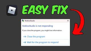 How To Fix Roblox Game Client Is Not Responding 2024!