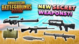 10 SECRET WEAPONS That NEED to Be in PUBG Mobile! (New Update Secrets)