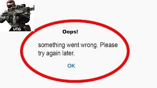 Fix Dead Warfare Oops Something Went Wrong Error | Fix Dead Warfare something went wrong error