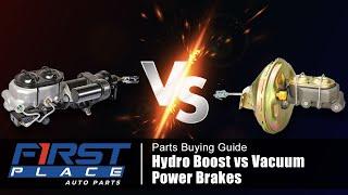 Hydro Boost vs Vacuum Power Brakes, Which is Better?