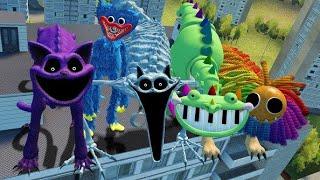 Surviving Monsters: Catnap, yarnaby, smilling critter, Poppy Playtime 3 & 4 In Garry's Mod