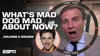 Mad Dog is STILL UPSET about Timothée Chalamet  WHAT’S MAD DOG MAD ABOUT? | First Take