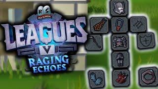 Leagues 5 Raging Echoes: Builds, Regions, Combat Masteries (League V Guide OSRS)