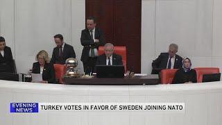 Turkey’s parliament approves Sweden’s NATO membership, lifting a key hurdle