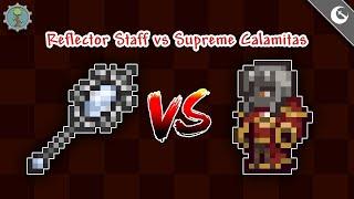 Is the Reflector Staff usable on Supreme Calamitas? - Terraria